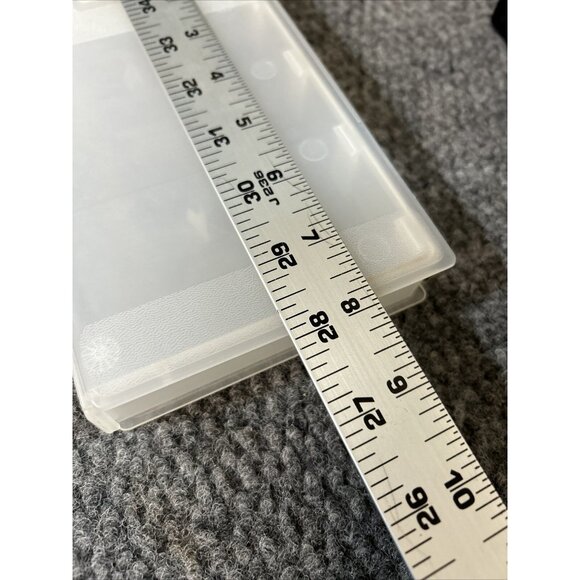 Lot Of (7) Vintage Empty VHS Plastic Clamshell Storage Cases #7 - Picture 5 of 8